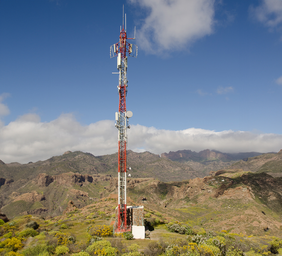 Antena en San Bartolomé de Tirajana. Gran Canaria